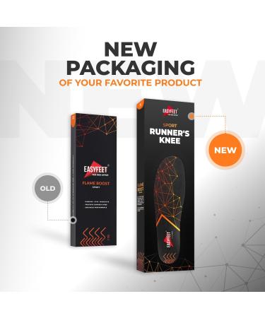 NEW 2024 Sport Shoe Inserts for Men & Women - Shock Absorbing Orthopedic Insoles for Running Training & Hockey - Size S (Men 7-8.5/Women 8-9.5) - Buy Online on GoSupps.com