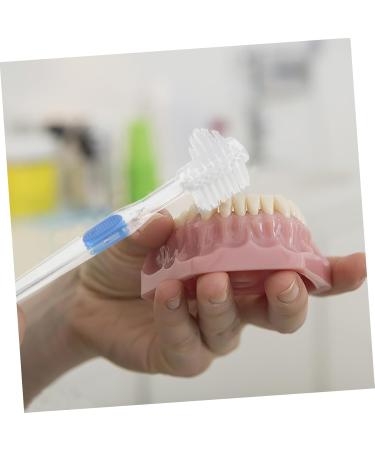 Mobestech 15-Piece Three-Sided Toothbrush & Prosthesis Cleaner - Foldable Bristles for Effective Oral Care | International Shipping Available - Buy Online on GoSupps.com
