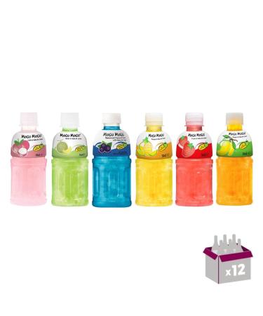 Mogu Mogu – Lychee – Melon – Blackcurrant – Pineapple – Strawberry – Mango – 12x32cl