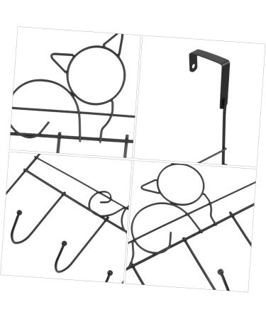 CHILDWEET Jacket Hanger Cabinet Hooks Clothes Storage Shelves Hat Towel Hook Hanger Over Door Hook Hangers Hook up Towel Bar - Buy Online on GoSupps.com