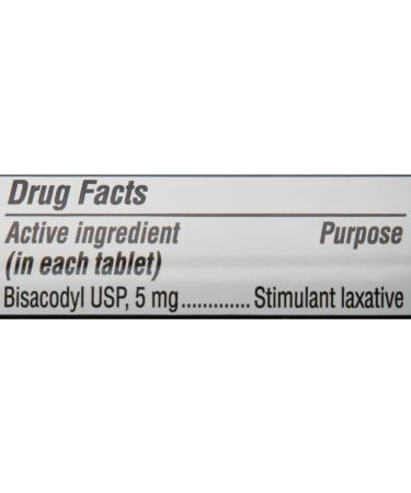Ravazzi Gentle Laxative Tablets for Constipation 100 Count Bisacodyl 5 mg - Buy Online on GoSupps.com