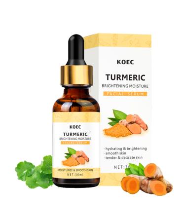 Turmeric Skin Brightening Serum Turmeric Face Serum Dark Spot Remover Serum For Face Skin Lightening Serum Turmeric Facial Serum for Lifting & Age Spots Sun Spot Improve Skin Tone