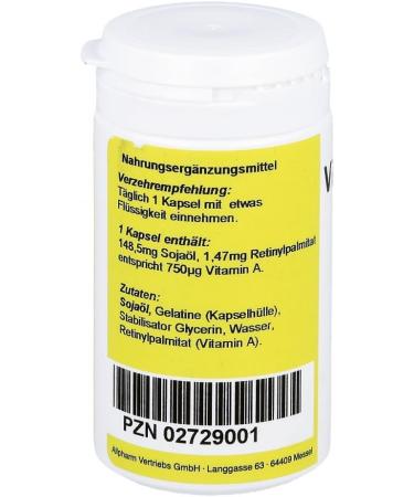 Buy Vitamin A Capsules 200 St - High-Quality Supplements for Healthy Vision | International Shipping Available - Buy Online on GoSupps.com