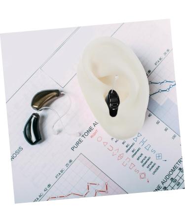 4 Pairs Artificial Silicone Ear Models for Studs Realistic Ear Molds for Jewelry Display - Buy Online on GoSupps.com