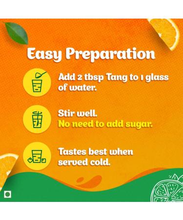Tang Orange Instant Drink Mix 500G Pouch - India - Buy Online on GoSupps.com