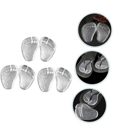 12 Pairs Forefoot Slipper Pad Toe Protectors - Gel Insoles for Sandals Anti-Slip Forefoot Pads Painless Heel Grip Liner Insoles - Buy Online on GoSupps.com