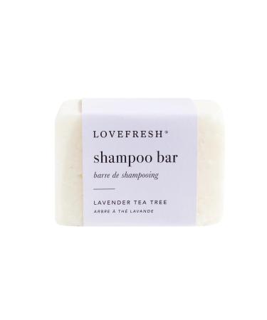 All Natural Shampoo Bar | Handmade All-Natural Non-Toxic Clean Beauty (Lavender Tea Tree 6.5 oz | 185 g)