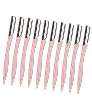 FRCOLOR 20 Pcs Eyebrow Shaver Set - Eyebrow Trimmer Razors & Face Hair Remover Tools - Pink Makeup Blades for Perfect Eyebrows - Buy Online on GoSupps.com