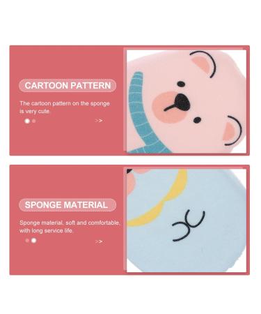 MAGICLULU 2pcs Exfoliating Bath Sponge - Reusable Scrubber for Newborns | Ideal Bathing Tool Artifact | Soft Bath Ball & Wipe for Spa-like Clean - Buy Online on GoSupps.com