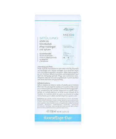 La Mer Med+ Anti-Dry Rinzen for Sensitive Scalp - 150ml | Maintains Hair Lengths Boosts Combability & Adds Silky Shine - International Shipping Available - Buy Online on GoSupps.com