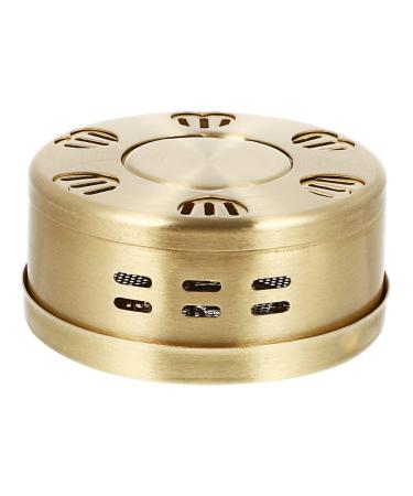 Homsfou Kasten Raucheless Moxibusion Box Moxibusion Copper Brenner Box Moxibusion Canister Moxibusion-Tank MoIbus burner box Tool Household Moxibustion Device Moxibustion-Box Moxa