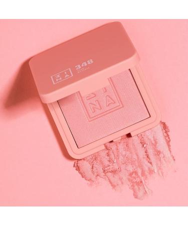 3INA Natural Light Mineral Powder Blush 348 - Blendable Dewy Glow - Vegan & Cruelty-Free Makeup - Buy Online on GoSupps.com