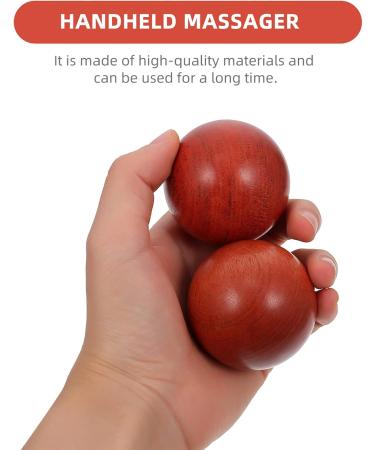 Wooden Foot Reflex Massager Roller - Acupuncture & Shiatsu Meridian Tools for Body Hands & Head - Buy Online on GoSupps.com