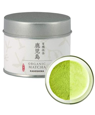 Premium ORGANIC CEREMONIAL Grade Matcha from Kagoshima JAPAN | Japanese Tea KIMIKURA | Matcha KIMIKURA (30g tin)