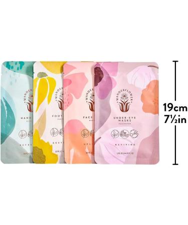 Wanderflower Sheet Mask Gift Set Hibiscus - Buy Online on GoSupps.com
