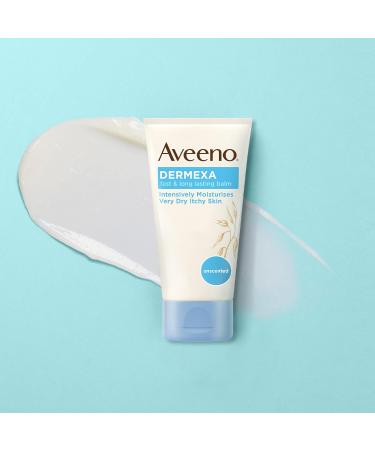 Aveeno Dermexa Fast Soothing Balm for Very Dry, Itchy and Eczema Prone Skin - 75ml - Buy Online on GoSupps.com