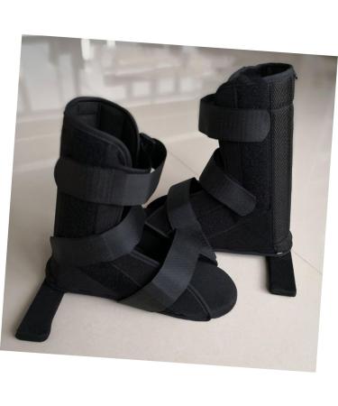 FRCOLOR Foot Support Sprains Boot | Foot Stabiliser for Kids & Adults | Adjustable Black Wooden Boot Support - Buy Online on GoSupps.com