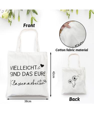SupreLuck Teacher Gift - Stylish Cotton Fabric Bag | Perfect Farewell & Appreciation Gift for Teachers - Buy Online on GoSupps.com