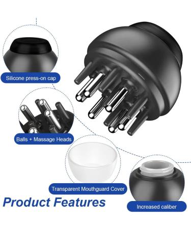 Shop Anevios 2-in-1 Scalp Massage Brush & Hair Applicator Bottle | Essential Oil Serum & Hair Treatment Tool - Buy Online on GoSupps.com