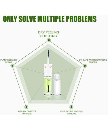 Nail Bite Inhibitor | Multipurpose Natural Nail Care Product | 10ml Long Lasting Nail Biting Prevention Nail Biting Inhibitor for Habits - Buy Online on GoSupps.com