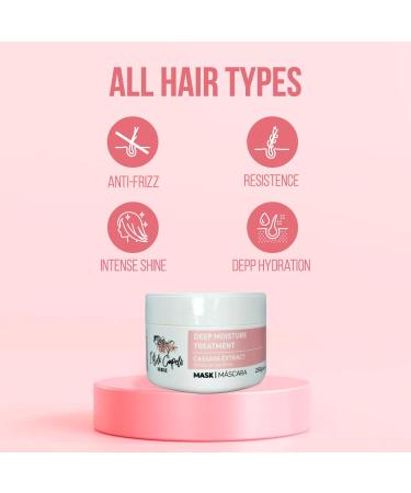 I Belli Capelli Venice B-tox Kit Traitement B-tox Capillaire & Masque l'Huile d'Argan 250g - B-tox Capillaire pour les Cheveux Sans Formald hyde - Anti-Frizz Lissage (1 B-tox + 1 Masque) - Buy Online on GoSupps.com