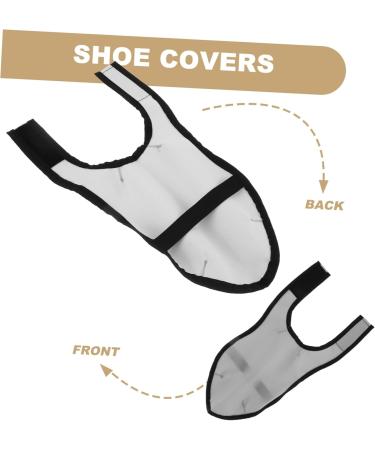 MERRYHAPY 1 Pair Shatterproof Hair Shoe Covers Accessories for Barber Shoes Cape Shoes Supplies Shoes Cover Shoes Protector Haircut Shoes Cape Protector for Shoes Hair Salon Accessory Pongee 38.00X12.00X0.60CM - Buy Online on GoSupps.com