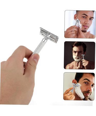 Beavorty Double Edge Safety Razor Rustproof Steel Beard Shaver for Men | 2-Pack | Premium Quality Shaving at Home - Buy Online on GoSupps.com
