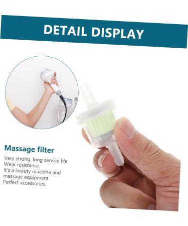FOMIYES 10pcs Blackhead Filter Massager Replacement Filter Body Shaping Filter Strainer Plastic Green - Buy Online on GoSupps.com