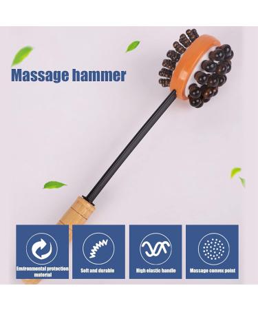 ZLXHDL Professional Wood Massage Tab - Double-Sided Flexible Relieves Sore Muscles & Neck Pain - Buy Online on GoSupps.com