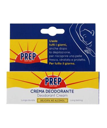 Prep D odorant Cr me Anti-transpirante Protection 48h Peaux Sensibles Sans alcool Colorants et Conservateurs Fra che 35 ml (Lot de 1)