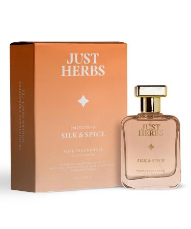 CREATION KRIVA Just Herbs Energising Silk & Spice EDP Perfume Spray for Men Long Lasting Fragrance - 50 ml