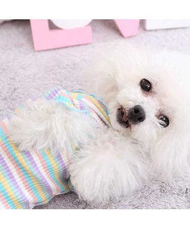 Amaone Chihuahua Dog Coat Leopard Bowknot Winter Jacket for Small Dogs | Pet Clothing (S Blue) - Buy Online on GoSupps.com