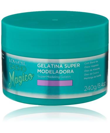 Super modeling gelatin for curls Cacho Mágico Lowell 240 g