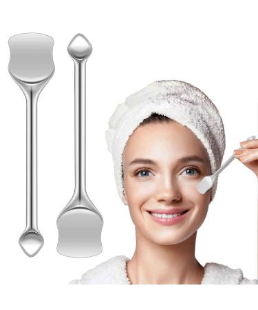 2 Pieces Pore Prep Tool Blackhead Remover Comedones Extractor Metal Pimple Extractor Facial Skin Care Tools Pore Extractor Makeup Nose Face Tools for Women Men Whitehead Popping Zit Removing