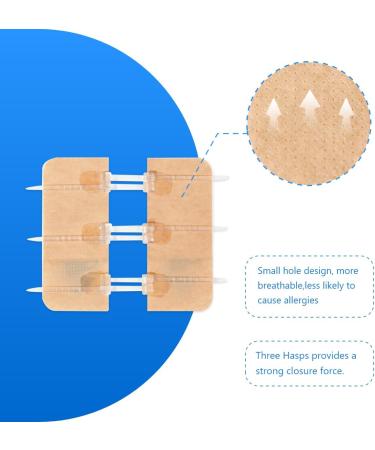 Emergency Waterproof Butterfly Bandages - Adhesive Wound Closure Strips for First Aid | 2 Pack - No Stitches Needed - Buy Online on GoSupps.com