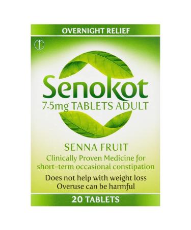 Reckitt Benckiser Senokot Constipation Relief Senna Tablets x21 100 Grams