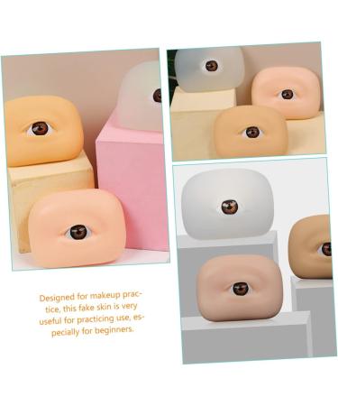 Didiseaon 10 Pcs Eye Practice Skin Eyeshadow Silicone Makeup Skin Professional Makeup Skin Major Props 6.5x4.9cm x5pcs As Shownx5pcs - Buy Online on GoSupps.com
