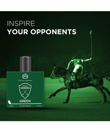 T.he M.an C.ompany EDP for men 100ml Polo Green | Premium Perfume | Long-lasting Fragrance | Perfect for Men | Peach Lavender & Patchouli | Made with Essential Oils - Buy Online on GoSupps.com
