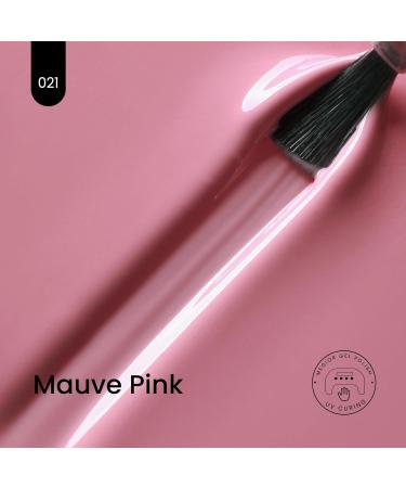 MEGIOR Pink Gel Nail Polish 15ml Mauve Pink Gel Polish 1PCS Soak Off UV LED Nail Gel Polish for Nail Art Manicure Salon DIY Home for Women Girls Nails - Buy Online on GoSupps.com
