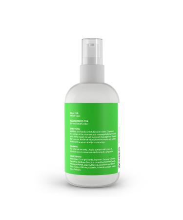 Squalane Probiotic Gentle Face Cleanser | Moisturize & Exfoliate for Sensitive Skin | 9.0 Fl Oz - International Shipping Available - Buy Online on GoSupps.com
