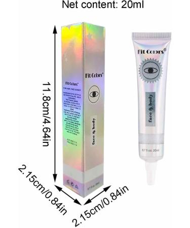 Glitter Eyeshadow Liquid Set - Long-Lasting Waterproof Glitter Eyeshadow Professional Makeup Cream Eyeshadow Primer Kit for Women and Girls Pochy 01 - Buy Online on GoSupps.com
