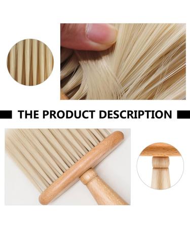 EXCEART Round Beard Brush with Feather Duster | Essential Grooming Tool for Men s Beard Care - Buy Online on GoSupps.com