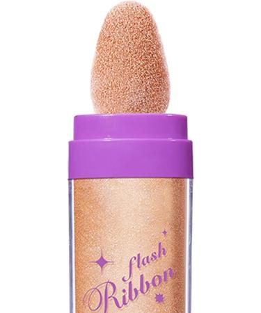 Brightener High Gloss Blush Powder Cosmetics Body Brighten Glitter Patting Powder Hair Night Parties golden brown - Buy Online on GoSupps.com