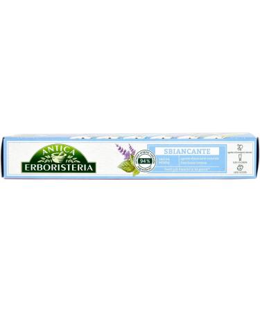 Antica Erboristeria Whitening Toothpaste with Naturally Originated Ingredients With Sage and Mint 2 Pieces x 75ml 150ml - Buy Online on GoSupps.com