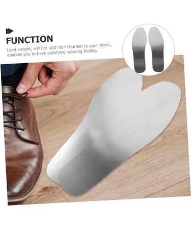 Metal Roller Skate Insoles - Stainless Steel Anti-Fatigue Inserts for Safety & Comfort | Unisex 27x9CM Perfect for Hiking & Replacement - Buy Online on GoSupps.com