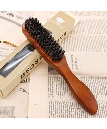 Buy Bart Brushes Boar Sleek Bun Brush - Ideal for All Hair Types & Mustache Care | Hairdresser Tool for Men - Buy Online on GoSupps.com