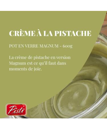 Pist - Pistachio spread cream - With selected green pistachios - 3 jars of 600g - Buy Online on GoSupps.com