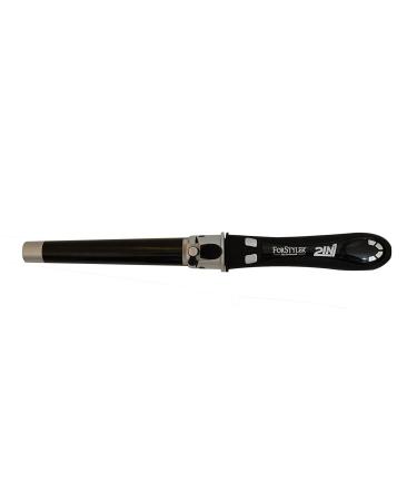 2-in-1 Ceramic Convertible Hair Styling System - Rotating Curling Iron for Perfect Waves & Curls - Buy Online on GoSupps.com