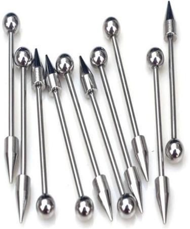 Thinkmax 85pcs Stainless Steel Mixed Body Piercing Jewelry Set - Fashionable Tongue Lip Eyebrow Nose & Belly Rings - Buy Online on GoSupps.com