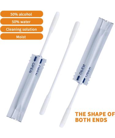 100 Pcs IQOS Cleaning Sticks - Double Head Cotton Buds for IQOS 2.4/2.4 Plus, 3.0 Duo, Lil, LTN, HEETS, GLO Heater - Removes Oil Residues - Wet Alcohol Cleaning Pads - Buy Online on GoSupps.com